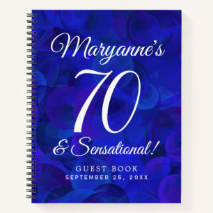 Royal Blue 70 and Sensational Birthday Party Notebook