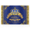Royal Blue and Gold Prince Baby Shower Guest Books