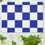 Royal Blue and White Chequered Pattern Tea Towel<br><div class="desc">Classic royal blue and white chequered pattern is made of rows of alternating white and blue squares. Feel free to customise the product to make it your own.  

 Digitally created 9000 x 6000 pixel image. 
 Copyright ©2015 Claire E. Skinner,  All rights reserved.</div>