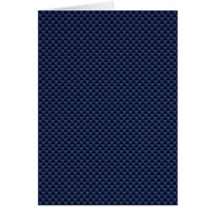 Royal Blue Automotive Carbon Fibre Weave Print