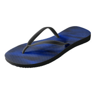 Royal_blue_black_abstract_zazzle_growshop thongs