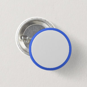 Royal Blue Border Custom Button