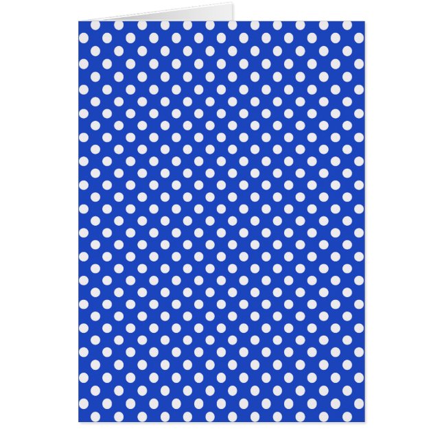 Royal Blue Combination Polka Dots by STaylor (Front)