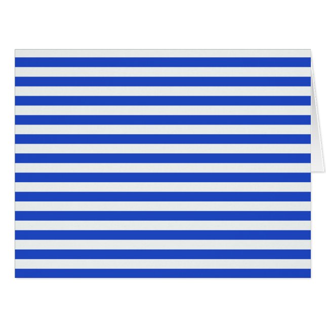 Royal Blue Combination Stripes by Shirley Taylor (Front Horizontal)