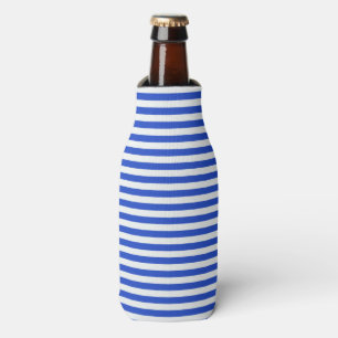 Royal Blue Combination Stripes by Shirley Taylor Bottle Cooler