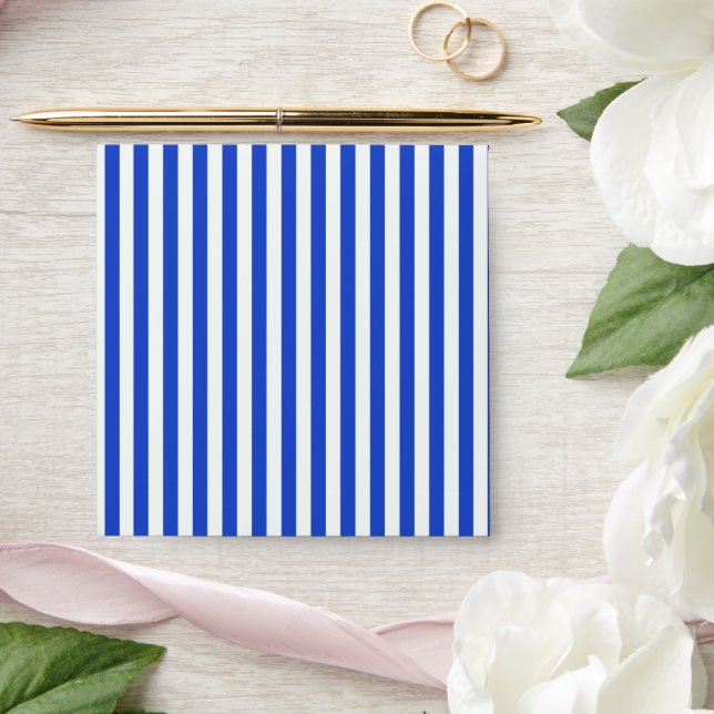 Royal Blue Combination Stripes by Shirley Taylor Envelopes (Wedding)