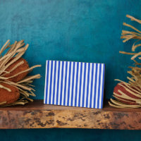 Royal Blue Combination Stripes by Shirley Taylor