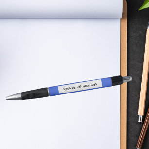 Royal blue corporate business logo