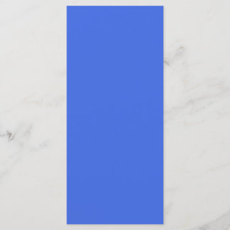 Royal Blue Customisable Flat Menu