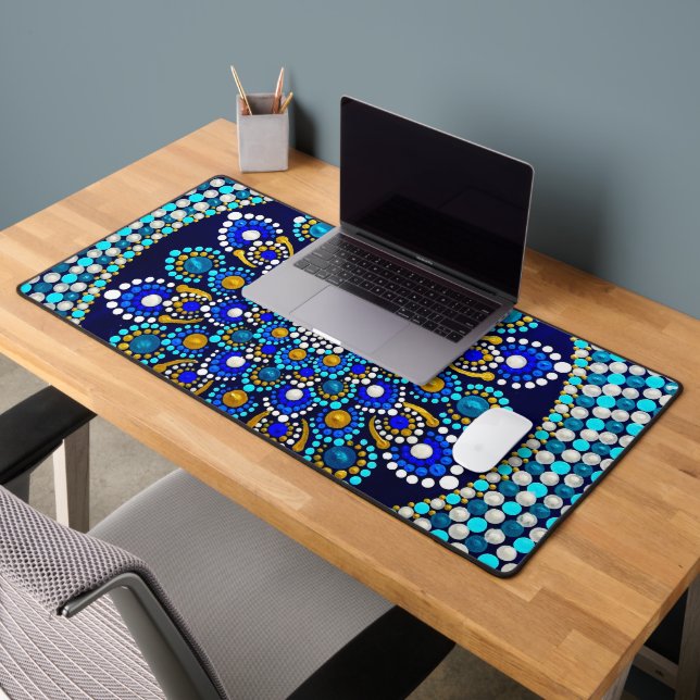 Royal Blue Desk Mat (Office 2)