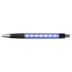 Royal blue diamond pattern