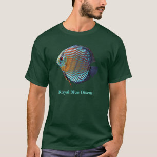 Royal Blue Discus T-Shirt