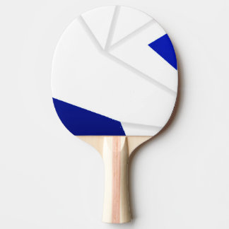 ROYAL BLUE DOVE ORIGAMI FEATHER SKATEBOARD PING PONG PADDLE