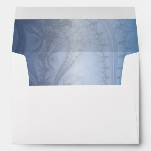 Royal Blue Fog Liners for Envelopes