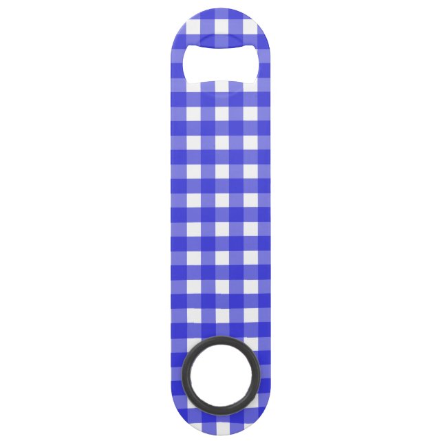 Royal blue gingham (Front)