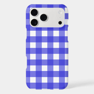 Royal blue gingham