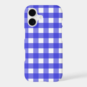 Royal blue gingham
