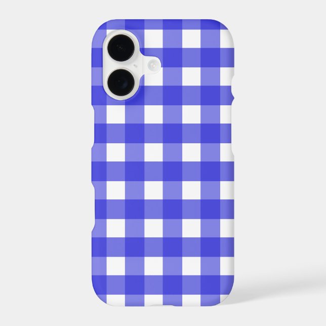 Royal blue gingham (Back)
