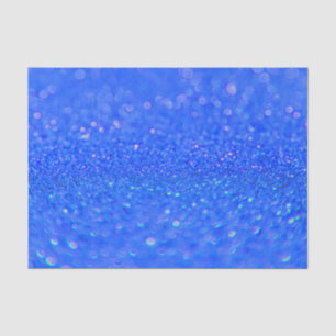 Royal Blue Glitter Design  Tissue Paper