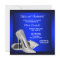Royal Blue High Heels Womans Birthday Party