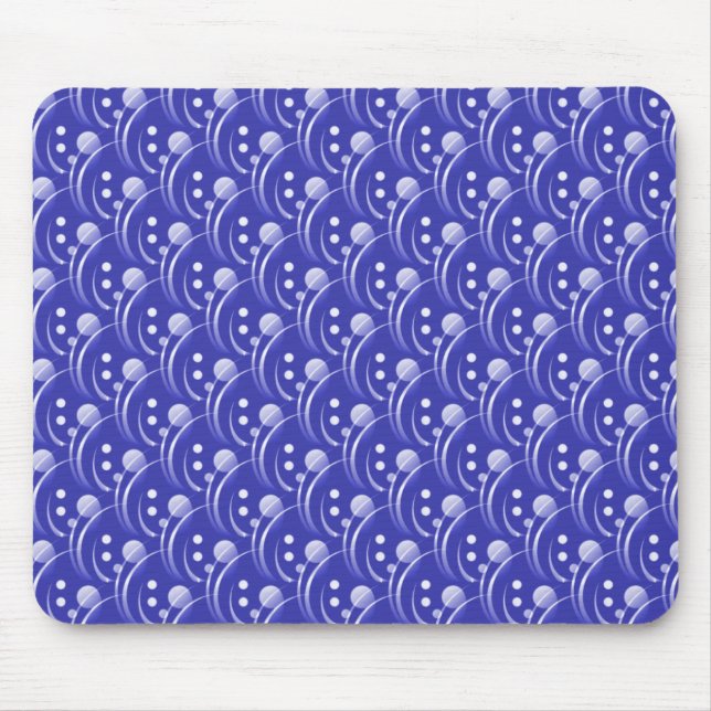 Royal Blue Hip and Stylish Mousepad (Front)