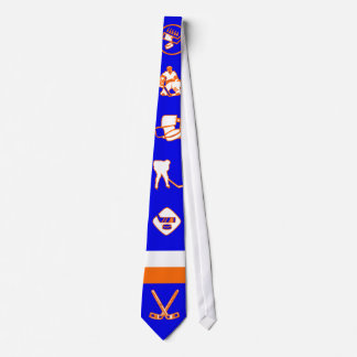 Royal Blue Hockey Tie