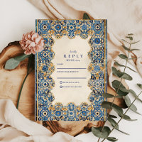 Royal Blue Islamic Wedding