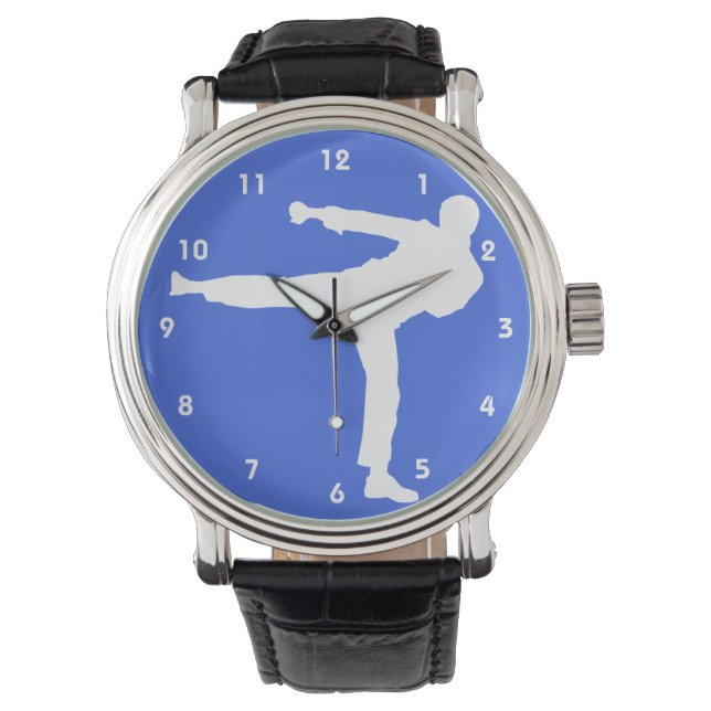 Royal Blue Martial Arts Watch (Front)