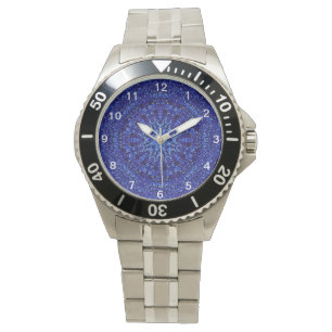 Royal Blue Metallic Watch