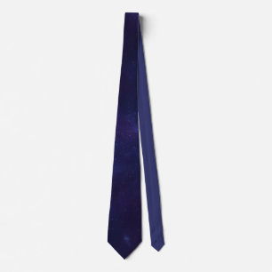 Royal blue pattern tie