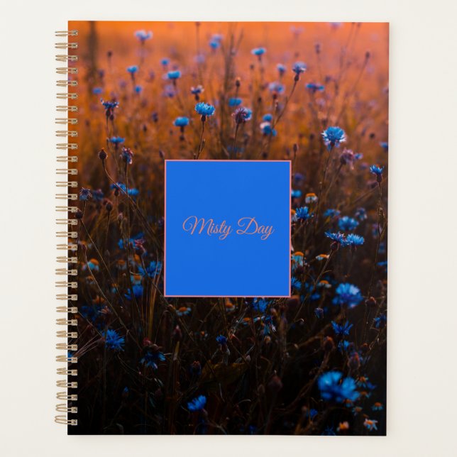 Royal Blue Planner (Front)