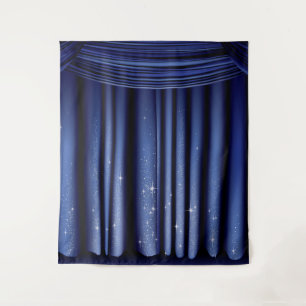 Royal Blue Prince Curtain Tapestry