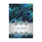 Royal Blue Silver Indian Peacock Wedding RSVP