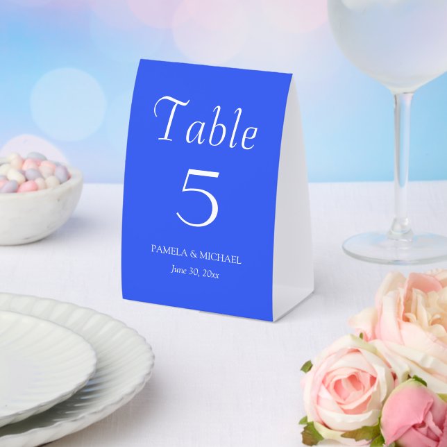 Royal Blue Simple Style Wedding (Insitu(Wedding))
