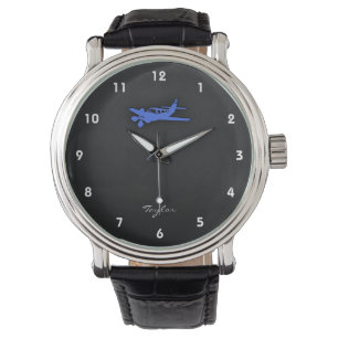 Royal Blue Small Plane Watch