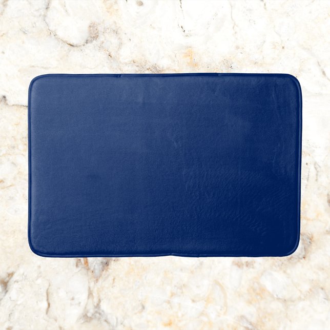 Royal Blue Solid Colour Bath Mat (Creator Uploaded)