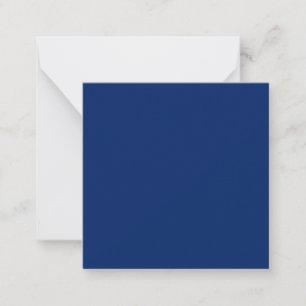Royal Blue Solid Colour Card