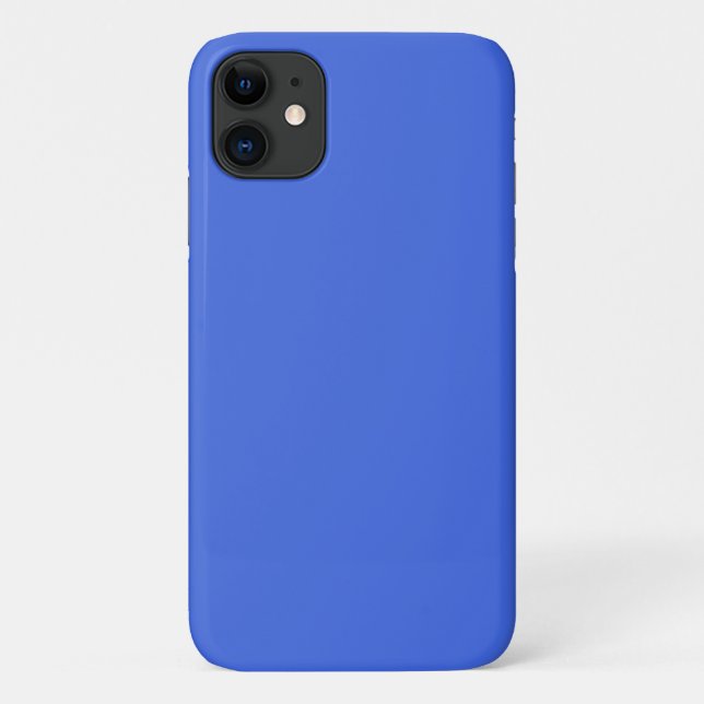Royal Blue Solid Colour | Classic | Elegant Case-Mate iPhone Case (Back)