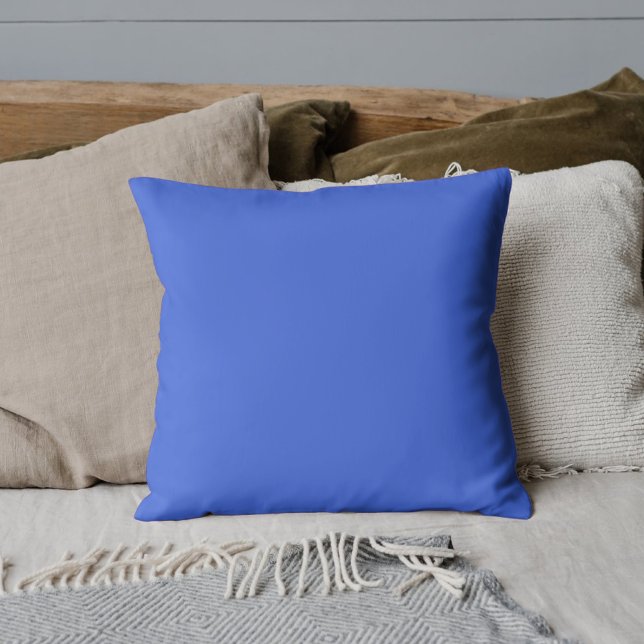Royal Blue Solid Colour | Classic | Elegant Cushion (Creator Uploaded)