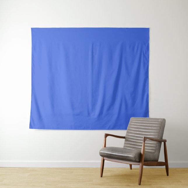 Royal Blue Solid Colour | Classic | Elegant Tapestry (In Situ (Horizontal))
