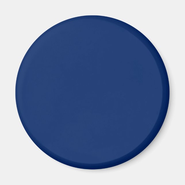 Royal Blue Solid Colour Magnet (Front)