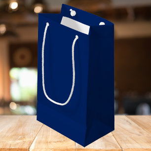 Royal Blue Solid Colour Small Gift Bag