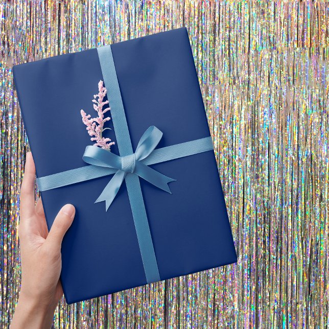 Royal Blue Solid Colour Wrapping Paper (Creator Uploaded)