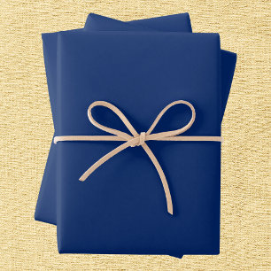 Royal Blue Solid Colour Wrapping Paper Sheet