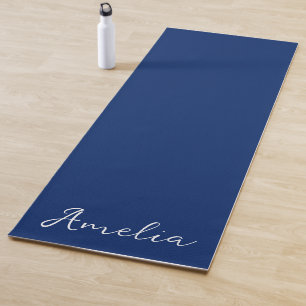 Royal Blue Solid Colour Yoga Mat