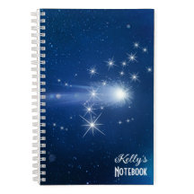 Royal Blue Star Notebook
