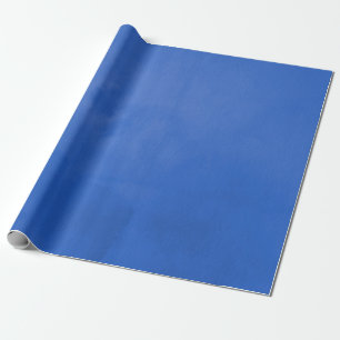 Royal Blue Watercolor Wrapping Paper