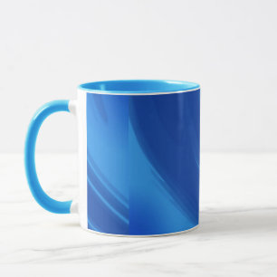 Royal Blue Waves Mug