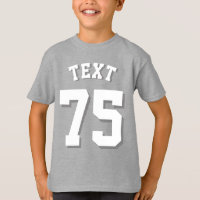 Royal Blue & White Kids | Sports Jersey Design