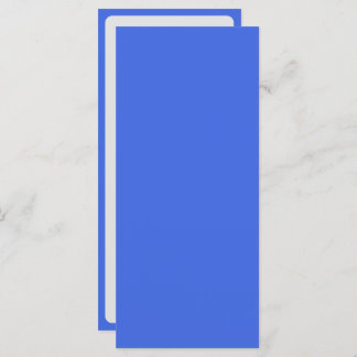 Royal Blue & White Menu with Border – Customisable